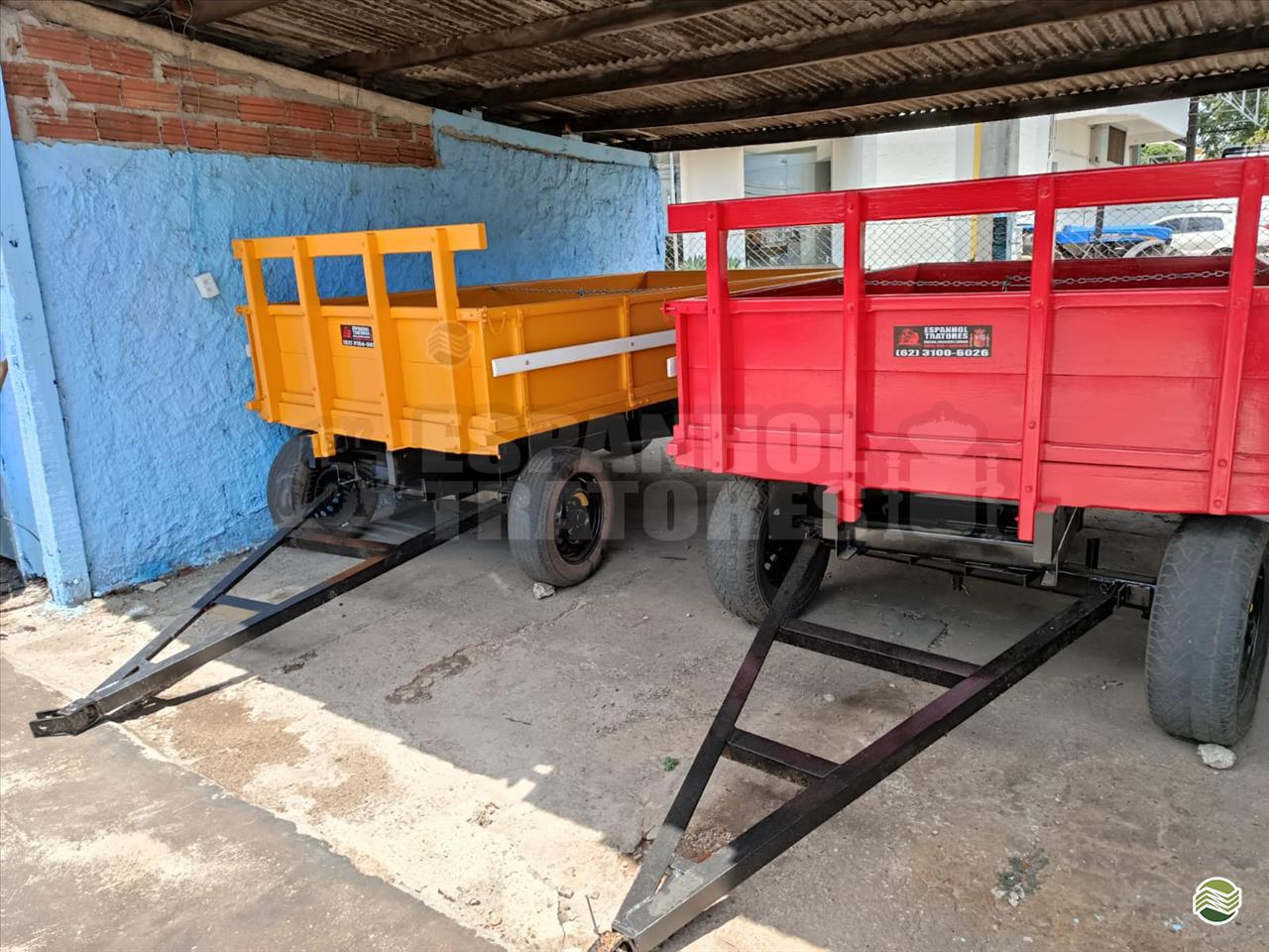 IMPLEMENTOS AGRICOLAS CARRETA AGRÍCOLA CARRETA CARROCERIA Espanhol Tratores GOIANIA GOIAS GO